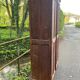 Large Parisian wooden wardrobe