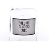 Brocante apothecary bottle 2 ltr with various prints