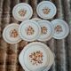 12 antique dessert plates "Capri"