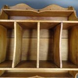 Walnut wall shelf, circa 1920/1930