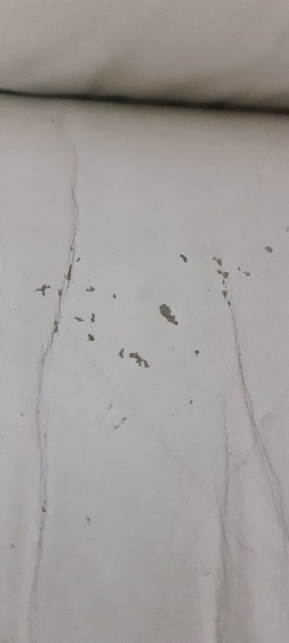 Vintage leather memphis sofa