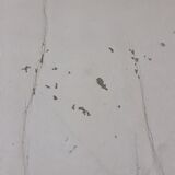 Vintage leather memphis sofa