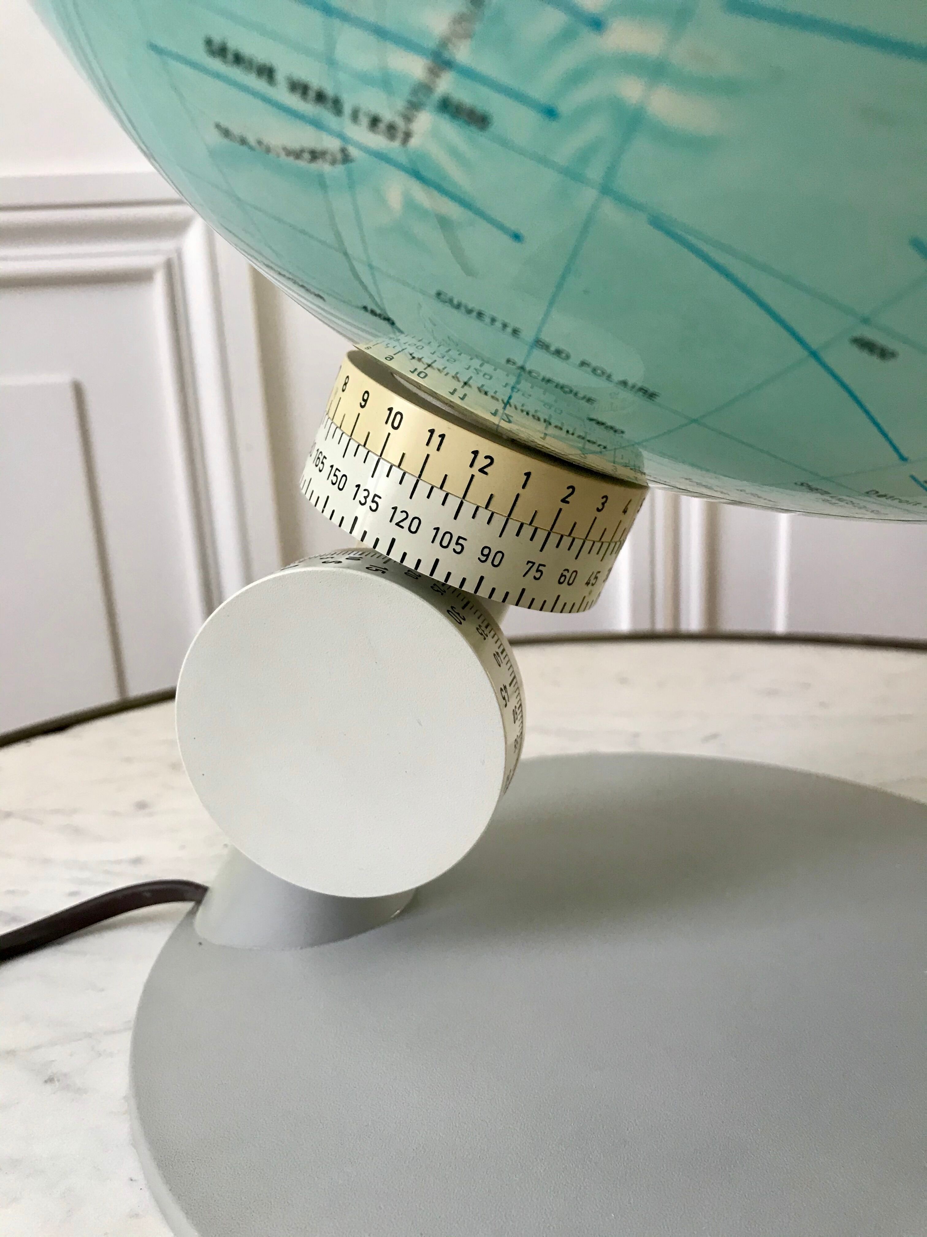 luminous globe Scandinavian design Made in Denmark 1976