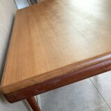 Table scandinave en teck par johannes andersen à rallonges papillon des années 60