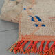 Vintage boujad, berber rug, 146 x 258