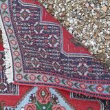 Hand knotted wool carpet 75x132cm