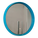 Miroir rond bleu, 1970