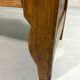 Antique oak bench in Biedemeier style 1860-1900