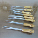 Door aperitif spades bamboo sleeves 60s 70s