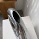 Round aluminium loop vase