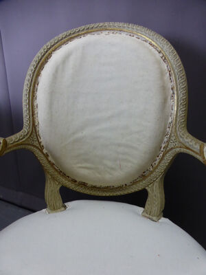 Paire de fauteuils louis XVI