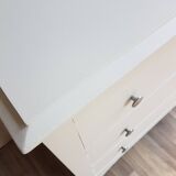 Commode rétro en bois rénovée