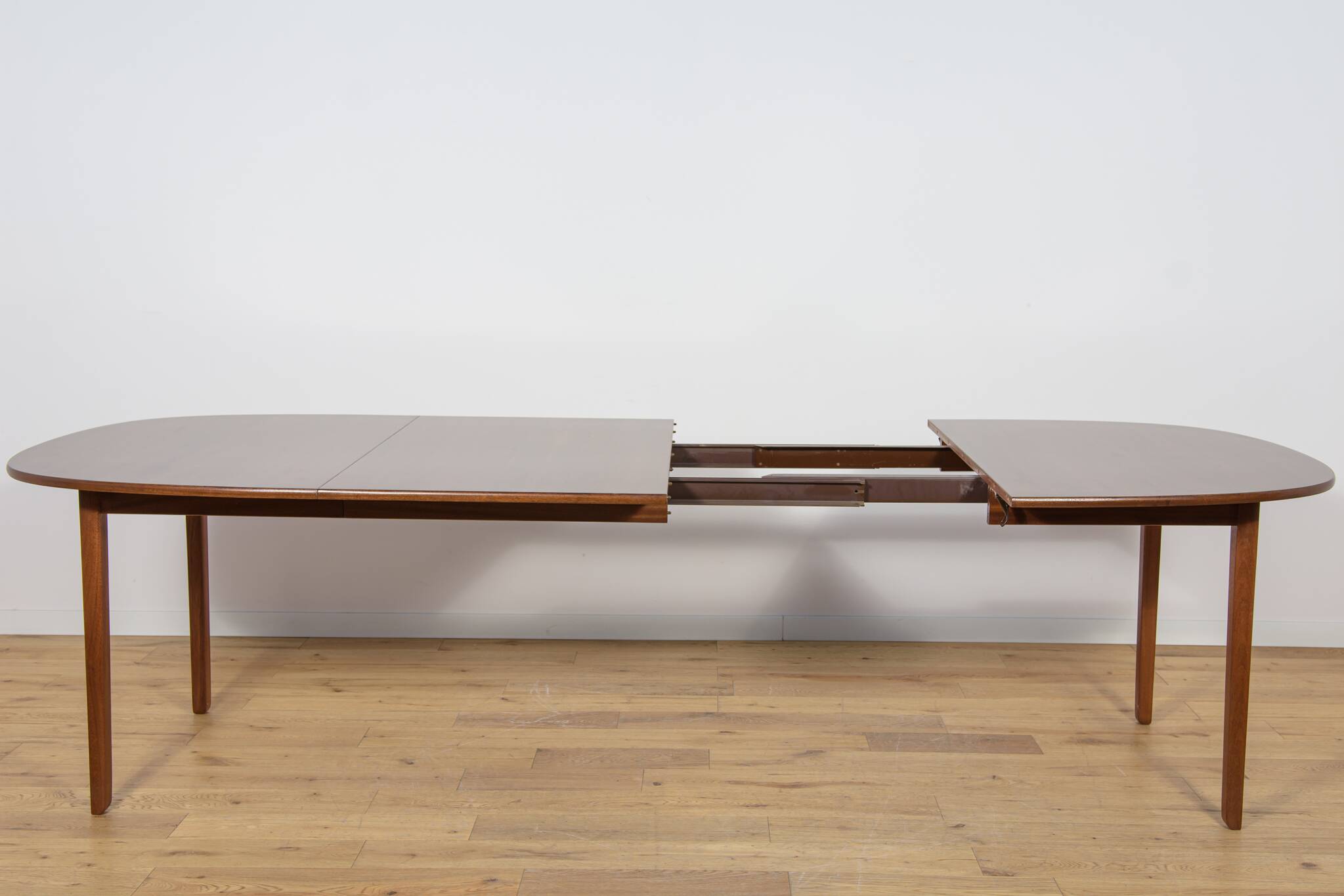 Table de Salle à Manger Extensible Mid-Century par Ole Wanscher pour Poul Jeppesens Furn