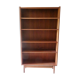 Bibliothèque à profil effilé en teck de Johannes Sorth, Danemark 1960