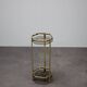 Mid-Century Brass and Smoked Glass Tea Table, 1970s, Germany