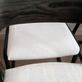 Suite of 4 Baumann "Sleigh" chairs - 1950