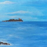Painting on canvas Cancale
