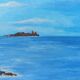 Painting on canvas Cancale