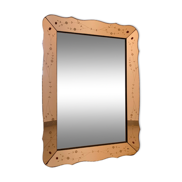 Venetian mirror art deco 1950 70x98