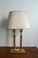 Lampe vintage  à colonnes Deknudt années 70