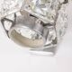 Pair of vintage 60s wall lamps in crystal design kinkeldey