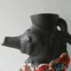 Zoomorphic ceramic pitcher vase, 60s