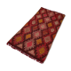 Vintage Turkish Mini Kilim Rug ,73 X 35 Cm