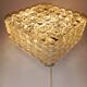 Erco Glass Wall or Ceiling Light 20 cm Vintage 60s/70s
