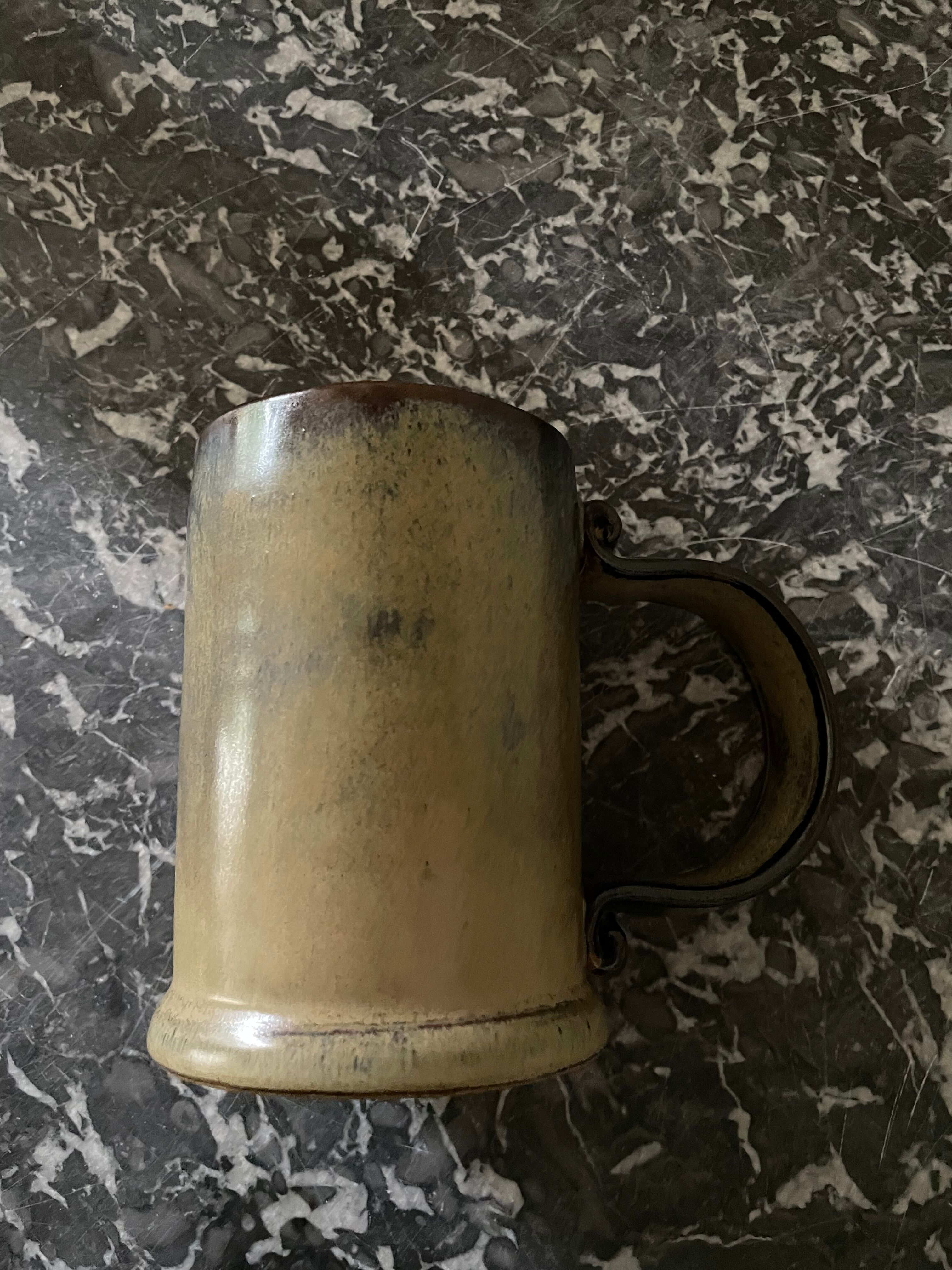 Sandstone mug "art ceram grand feu"