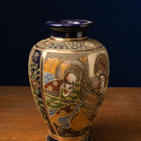 Set of 3 Handpainted Vases