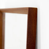 Wall mirror in teak frame, denmark, 1970