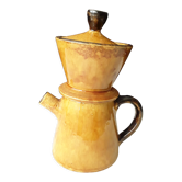 Coffee maker 1950 Mourre and Milon pottery of Provence Dieulefit