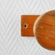 Vintage 70s pine coat hooks – Perriand Les Arcs style