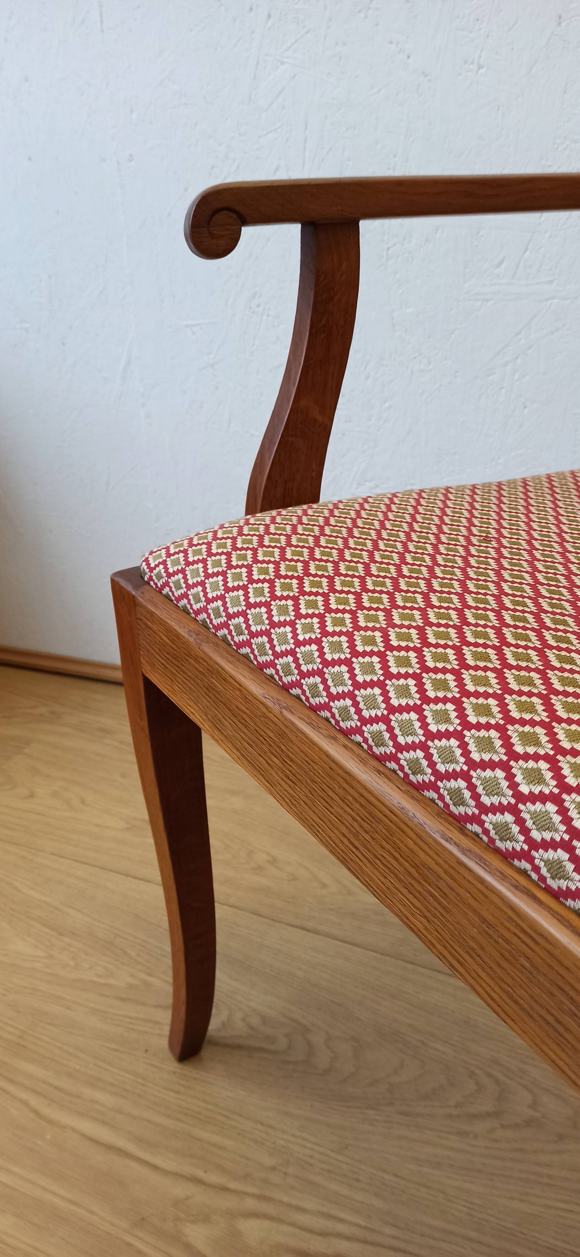 1930s wooden office chair.