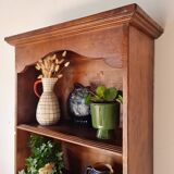 Ancient library in solid wood