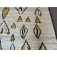 New Hand-Knotted Contemporary Moroccan Rug Made Of Natural Wool. Custom Options Available.