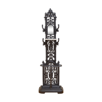 Victorian hall stand cast iron