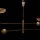 Lampe en laiton vintage, 1960