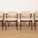 Set of 4 dining chairs | Kai Kristiansen | Z-chair – model 42 | Rosewood