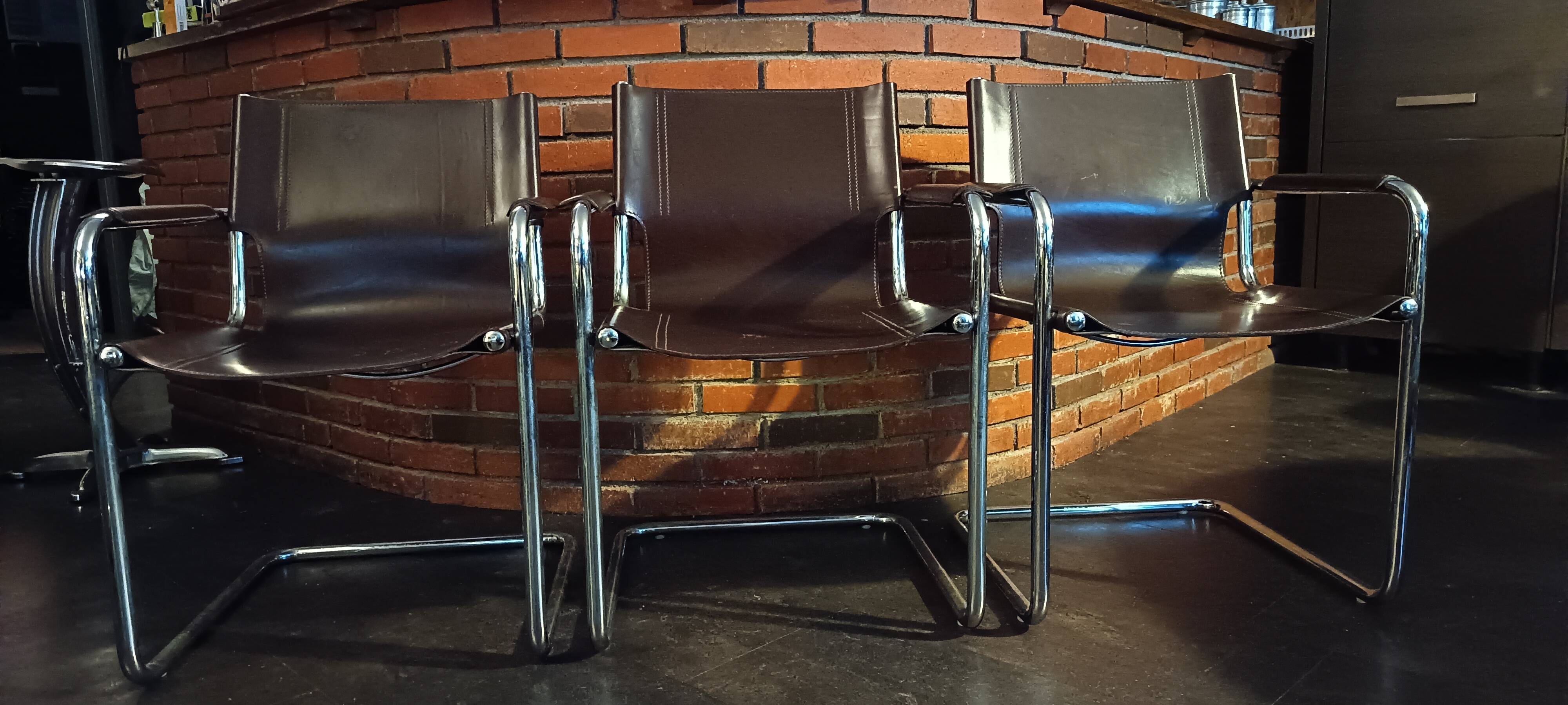 Mart Stam designer armchairs, Mattéo Grassi MG15 edition