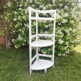 Rattan shelf