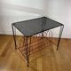 Small metal coffee table - Mathieu Matégot style, 50s/60s