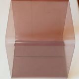 Table d'appoint, cube en plexiglas
