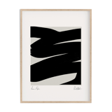 Framed abstract giclee art print 50x70cm