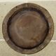 Victorian style barrel umbrella stand, solid oak, curved with 3 bands and gr.