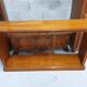 Console - shelf - library in cherry wood