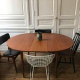 Vintage table with central extension