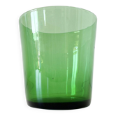 Blown glass plant pot, Empoli, Italy, 1960