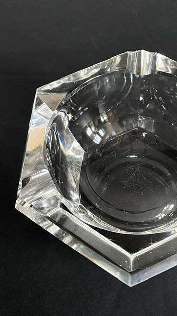 CENDRIER Vide-Poche CRISTAL Vintage