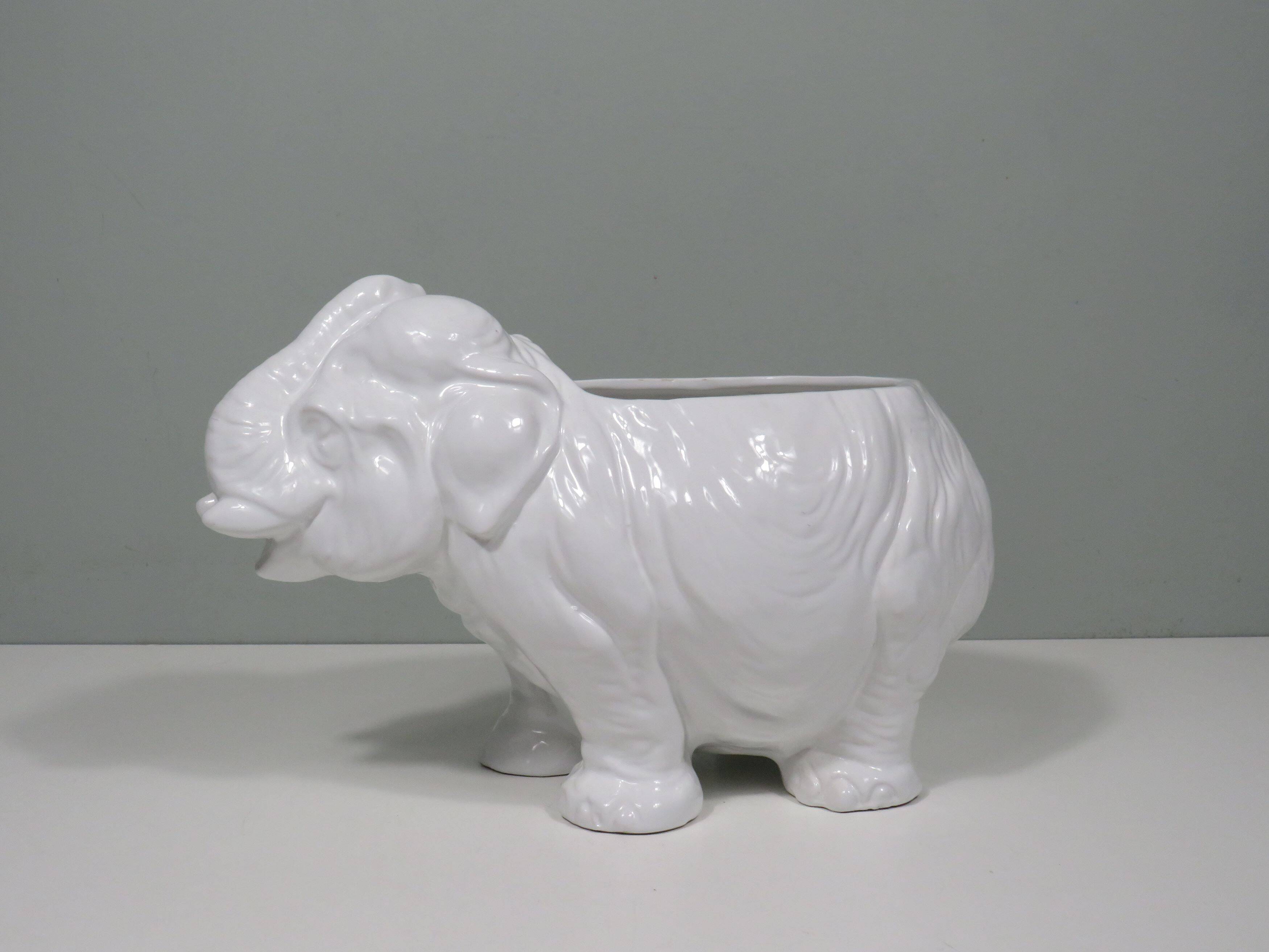 Cache pot éléphant, Bassano Italie 1960